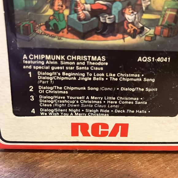 Vintage Christmas Chipmunks & The muppet’s 8-Track Tape Unopened 70s-80s - Picture 3 of 6